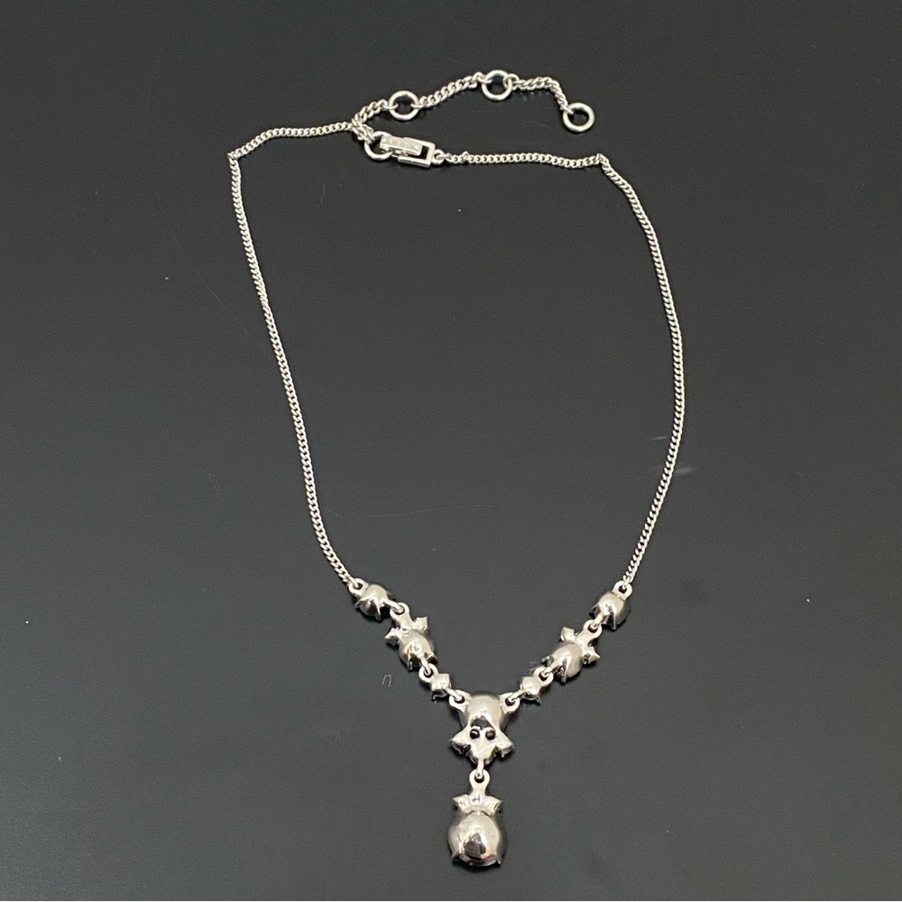 Givenchy Signed Silver-Tone Clear Rhinestones Cry… - image 8